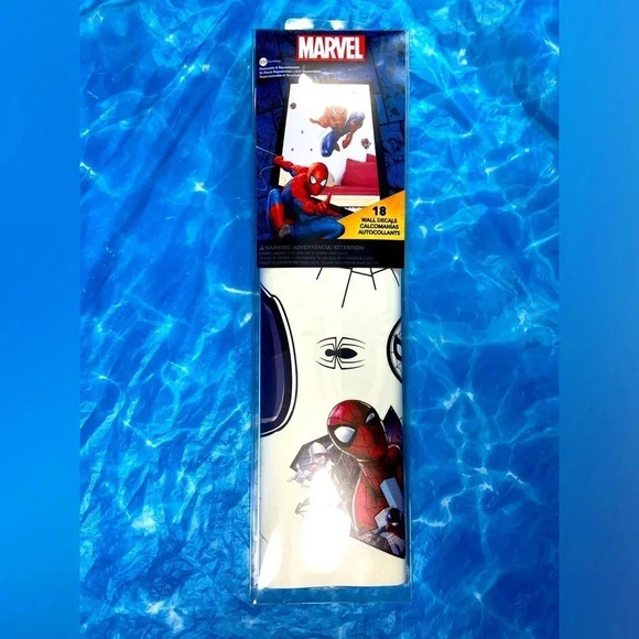 Marvel - Spider-Man - 18 Wall Decals - BNIB 🕷️ 🕸️ - Picture 2 of 7